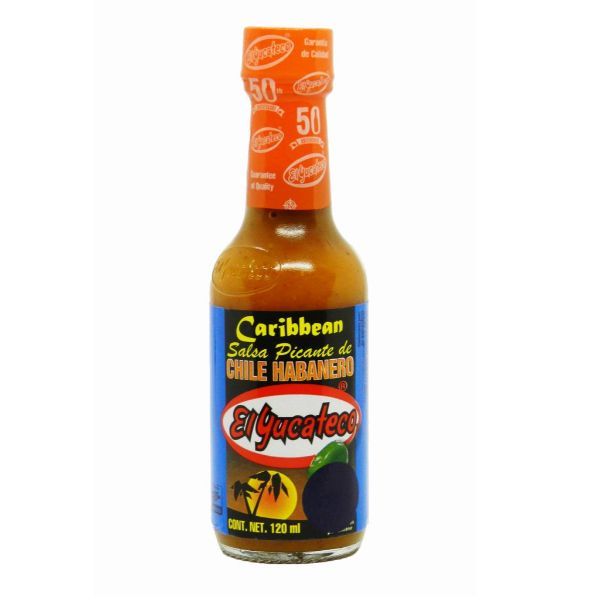 SALSA EL YUCATECO CARIBBEAN X 120 GR. Super MaMi