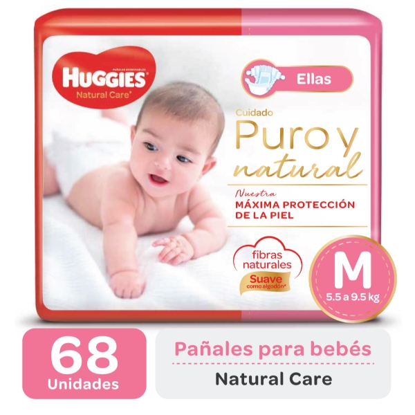 pañal huggies natural care m
