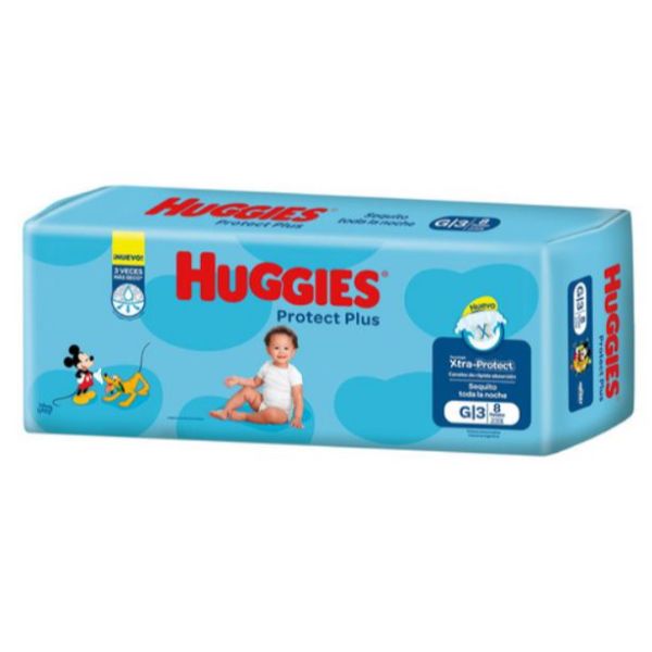 pañales huggies 8 unidades precio