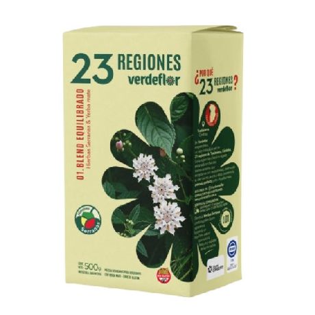 YERBA 23 REGIONES BLEND 01 EQUILIBRADO X 500 GR.