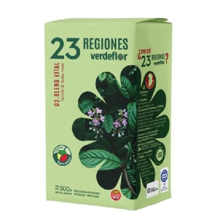 YERBA 23 REGIONES BLEND 03 VITAL X 500 GR.