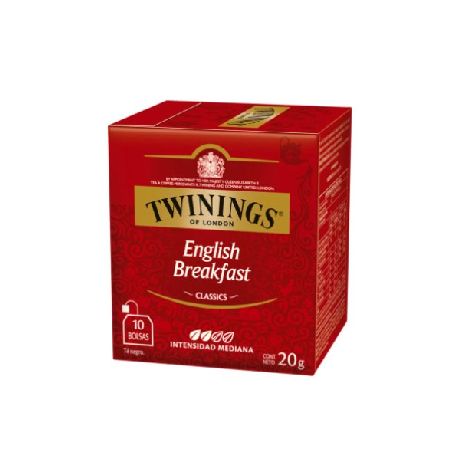 TE TWININGS ENGLISH BREAKFAST X 10 UN.