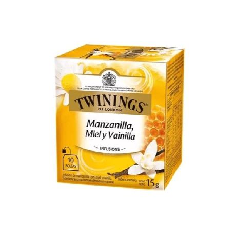 TE TWININGS MANZANILLA, MIEL Y VAINILLA X 10 UN.