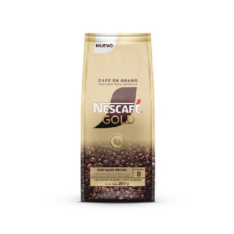 CAFÉ NESCAFE GOLD GRANO X 250 GR.