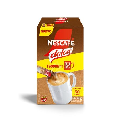 CAFÉ NESCAFE DOLCA SUAVE SOFT STICK X 30 UN.
