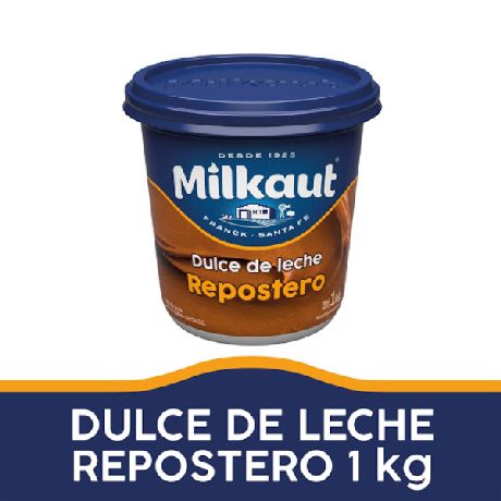 DULCE DE LECHE MILKAUT REPOSTERO X 1KG.