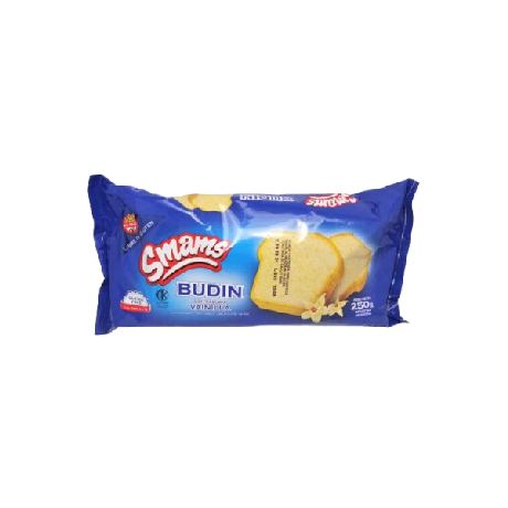 BUDIN SMAMS VAINILLA SIN TACC X 250 GR.