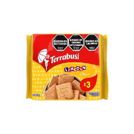 GALLETAS LINCOLN CLASICAS X 459 GR.