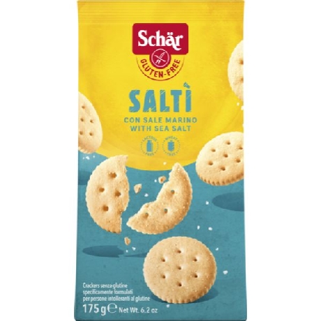 GALLETAS SCHAR SALTI SIN TACC X 175 GR.