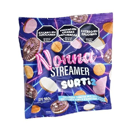 GALLETAS NONNA STREAMER SURTI2 X 160 GR.