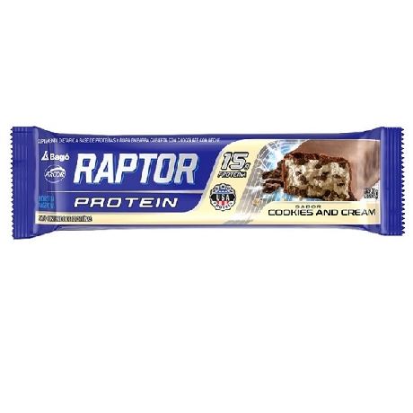 BARRA RAPTOR PLAN PROTEINA COOKIE X 45 GR.