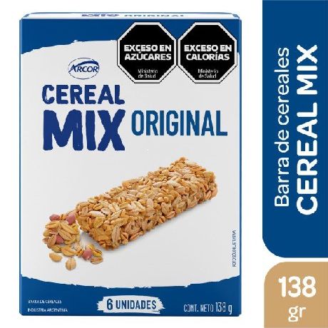 BARRA CEREAL MIX ORIGINAL X 138 GR.