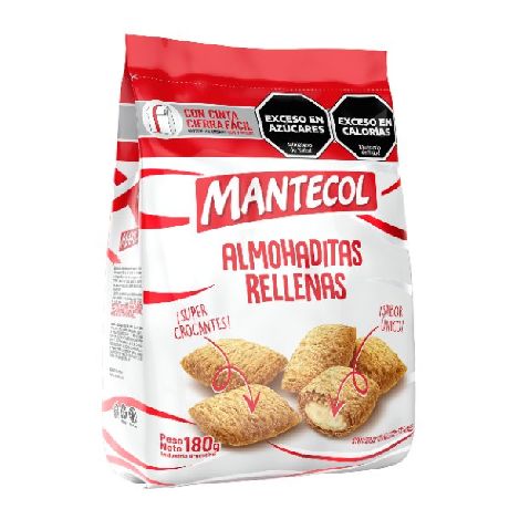 ALMOHADITAS MANTECOL RELLENAS  X 180 GR.