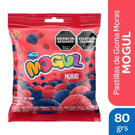 GOMITAS MOGUL MORAS X 80 GR.