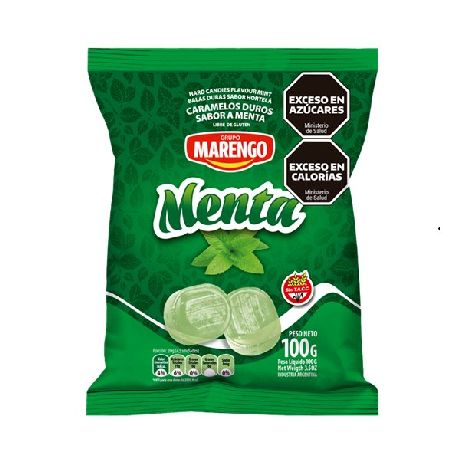 CARAMELOS MARENGO MENTA X 100 GR.