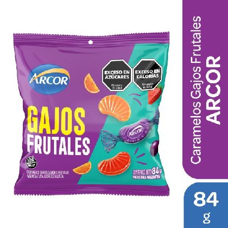 CARAMELOS ARCOR GAJITOS X 80 GR.