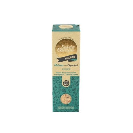 SAL DE CAMPO MARINA CON ESPECIAS SIN TACC X 250 GR