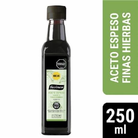 ACETO BALSAMICO FAVINCO ESPESO FINAS HIERBAS X 250 ML.