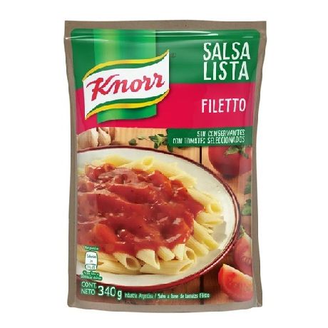 SALSA FILETTO KNORR X 340 GR.