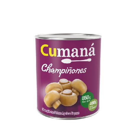 CHAMPIGNONES CUMANA EN TROZOS X 850 GR.