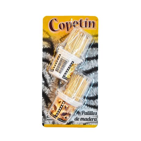 PALILLERO COPETIN ANIMALES 2 X 50 UN.