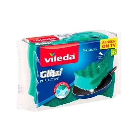 ESPONJA PUR ACTIVE TEFLON X2 VILEDA