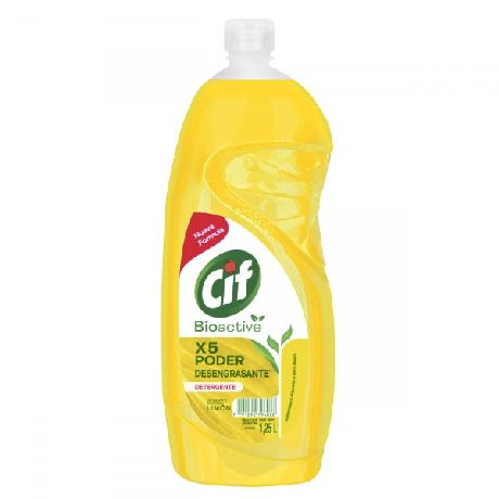 DETERGENTE CIF BIOACTIVO LIMON BOTELLA X1.250MLL