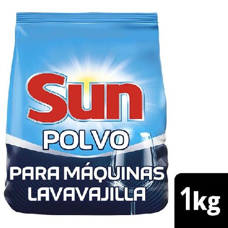 LAVAVAJILLAS SUN EN POLVO REPUESTO X 1KG.