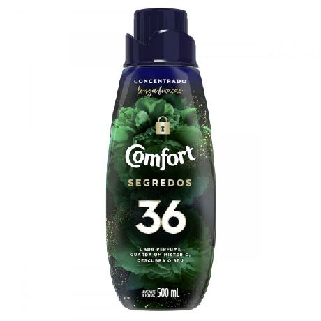 SUAVIZANTE COMFORT CONCENTRADO SECRETOS 36 X 500ML.