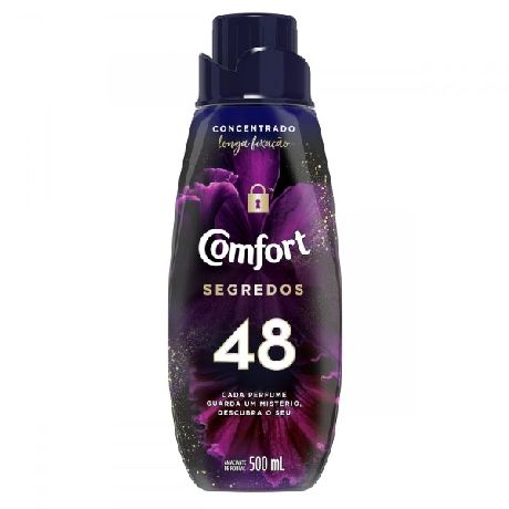 SUAVIZANTE COMFORT CONCENTRADO SECRETOS 48 X 500ML.