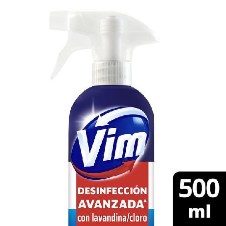 LAVANDINA VIM PARA BAÑO CON GATILLO X 500ML.