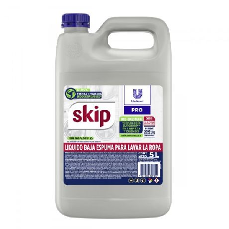 JABON LIQUIDO SKIP BIO ENZIMAS PRO BE BOTELLA X 5L.