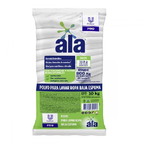 JABON ALA EN PVO BAJA ESPUMA PRO ECOLAVADO X 10KG