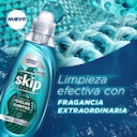 JABÓN LÍQUIDO CONCENTRADO SKIP PARA CICLO CORTO LIMPIEZA ACTIVA BOTELLA X 800 ML.
