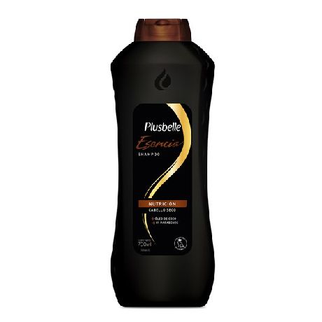 SHAMPOO PLUSBELLE ESENCIA OLEOS NUTRICION +COCO X 700ML.