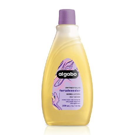 QUITA ESMALTE ALGABO FORTALECEDOR X 200ML.