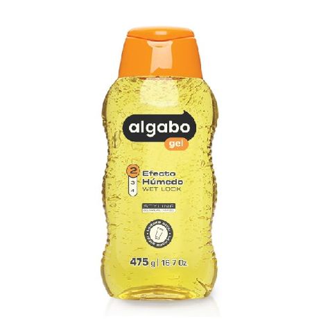 GEL PARA CABELLO ALGABO EFECTO HUMEDO X 475ML.