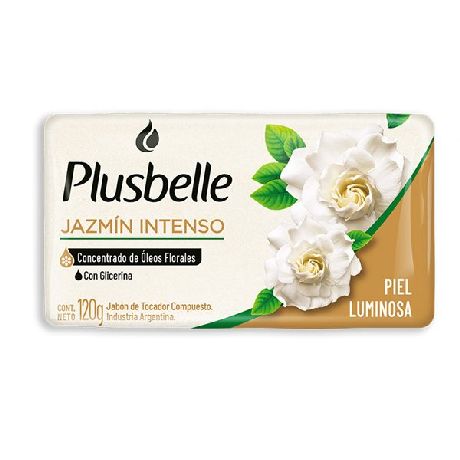 JABON DE TOCADOR PLUSBELLE JAZMIN X 120GR.