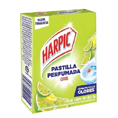 PASTILLA PARA INODORO HARPIC CITRUS X 20 GR.