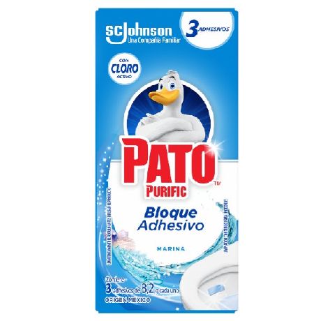 LIMPIADOR ADHESIVO PATO PARA INODOROS FRESCURA X 24 GR.