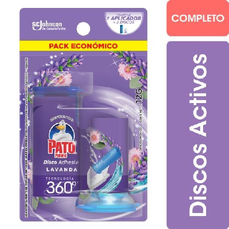 DISCOS ACTIVOS PATO LAVANDA FULL X 11.5 ML