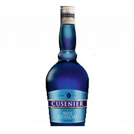 LICOR CUSENIER BLUE CURAÇAO BOTELLA X 700 CC.