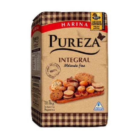 HARINA PUREZA INTEGRAL X 1 KG.