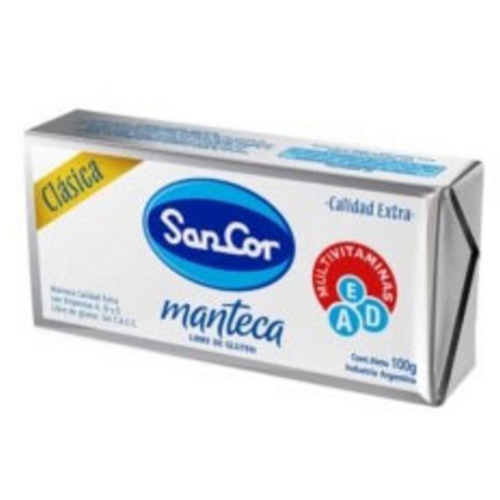 MANTECA SANCOR MULTIVITAMINA X 100 GR.