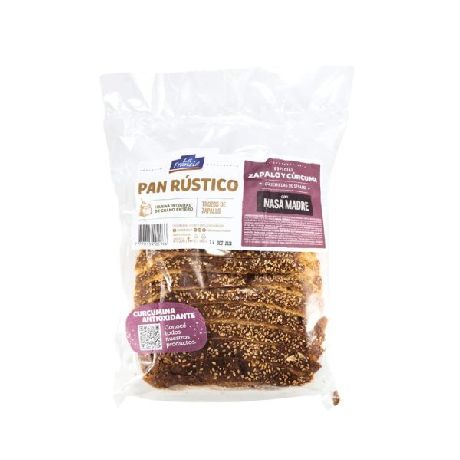 PAN RUSTICO LA FRANCIA ESPECIAL ZAPALLO Y CURCUMA X 560 GR