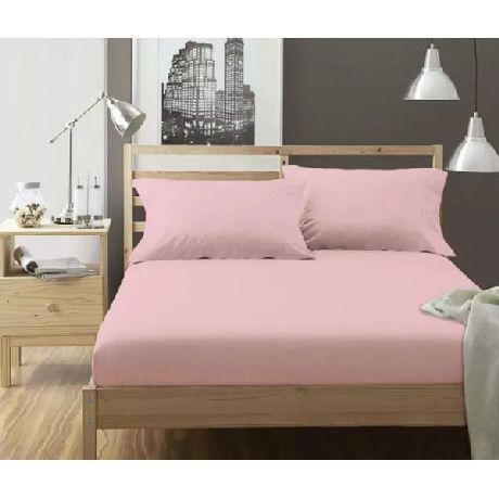 SABANAS MICROFIBRAS LISAS FULL ROSA BB 220X250CM ROYAL HORSE