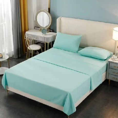 SABANAS MICROFIBRAS LISAS FULL VERDE AGUA 220X250CM ROYAL HORSE