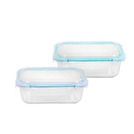 HERMETICO NOUVELLE CUISINE VIDRIO RECTANGULAR 640 ML. - ART. 1114210