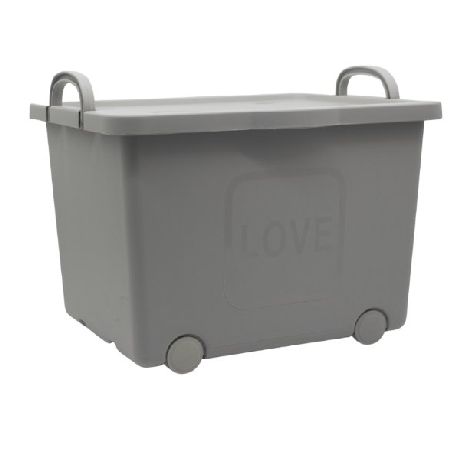 CAJA ORGANIZADORA KUMA 35 LT. C/RUEDAS LOVE  - ART. A700510