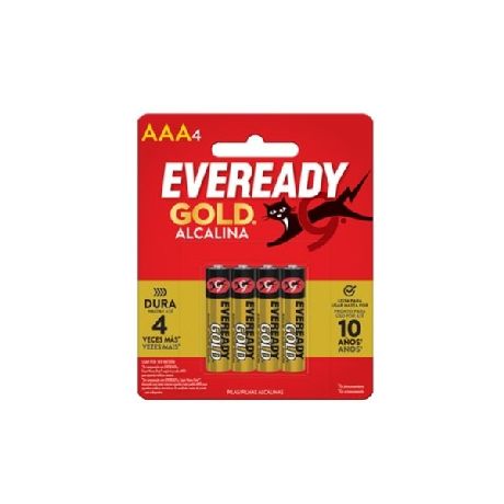 PILA EVEREADY GOLD AAA X 4 UN ART. E300649800